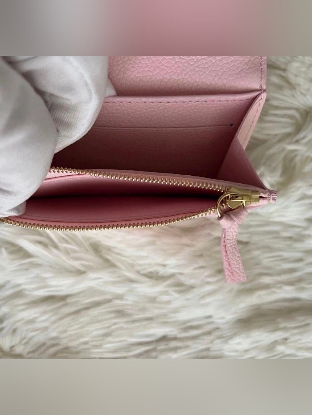 Louis Vuitton Light Pink Monogram Envelope Wallet - Picture 10 of 13